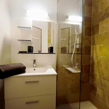 Apartment Le Nid Des Bains - Climatise - Piscine Partagee